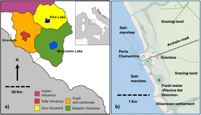 Material traces of a forgotten harbour: reconstructing the modern and contemporary history of Porto Clementino (Tarquinia) from historical mortar analysis